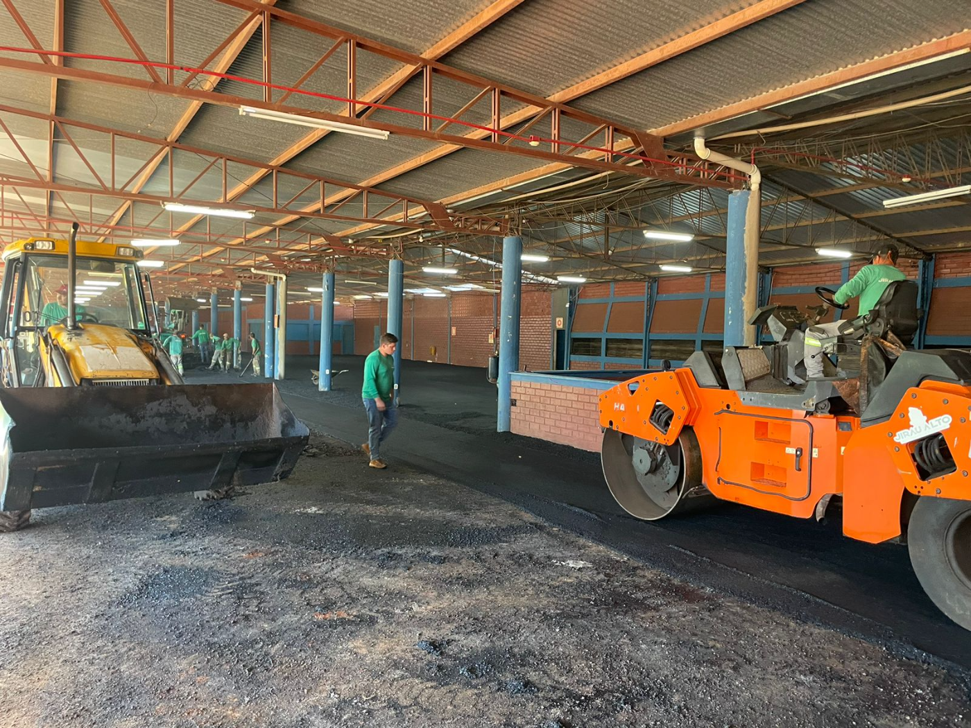 Expovizinhos: obras estão 75% concluídas no Parque de Exposições