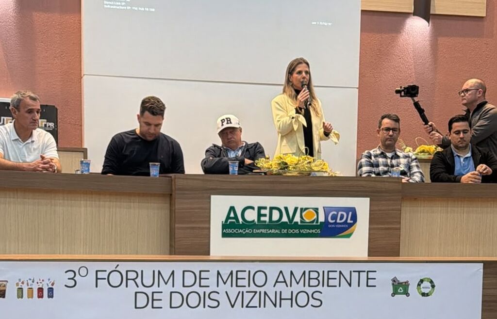 ACEDV/CDL recebeu o 3º Fórum do Meio Ambiente